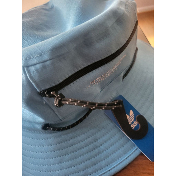 Men's Adidas Blue Bucket Hat One Size - Picture 6 of 7